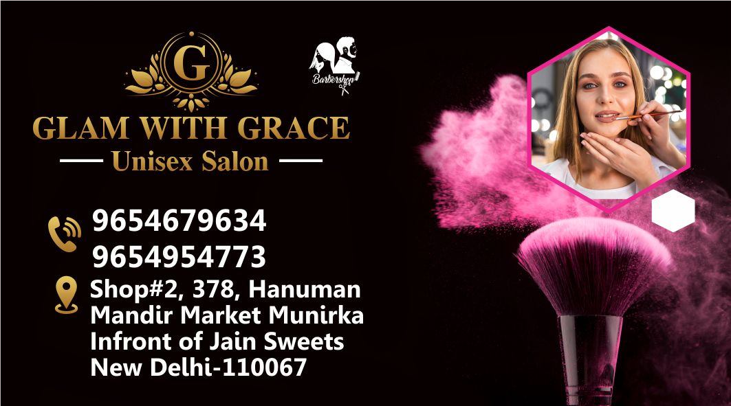 GLAM WITH GRACE UNISEX SALON (Munirka Unisex Salon)